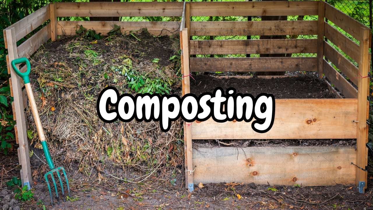 Wie man zuhause mit dem Kompostieren startet